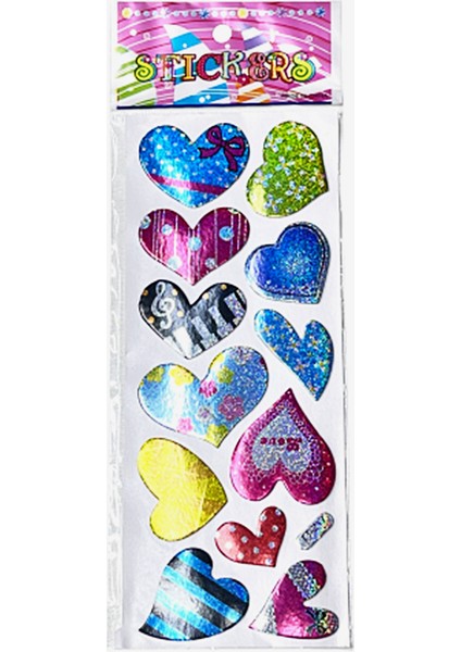 Sticker Seti Kabartmalı Tt
