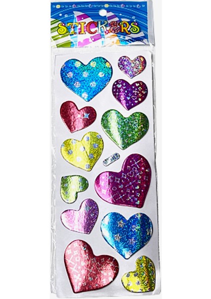 Sticker Seti Kabartmalı Tt