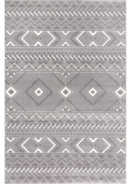 Elmina Gri Beyaz Halı Yumuşak Oturma Odası Salon Çocuk Odası Mutfak Halısı F0326 150 x 230 fiyatları