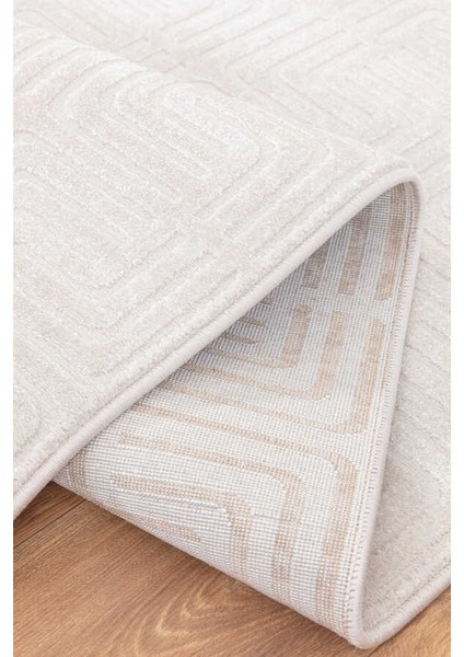 Elmina Beyaz Halı Yumuşak Oturma Odası Salon Çocuk Odası Mutfak Halısı F0332 240 x 330 indirimleri