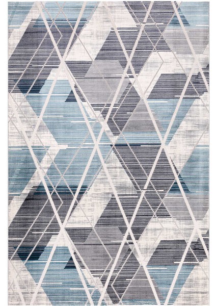 Troya Mavi Krem Halı Yumuşak Oturma Odası Salon Çocuk Odası Mutfak Halısı J0065 150 x 230 fiyatları