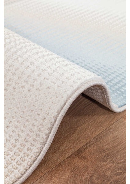 Lynosse Krem Halı Yumuşak Oturma Odası Salon Çocuk Odası Mutfak Halısı P1164 200 x 290