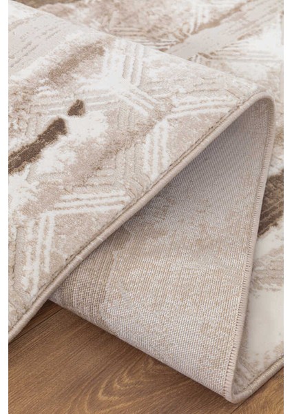 Lynosse Krem Halı Yumuşak Oturma Odası Salon Çocuk Odası Mutfak Halısı P0561 150 x 230 indirimleri