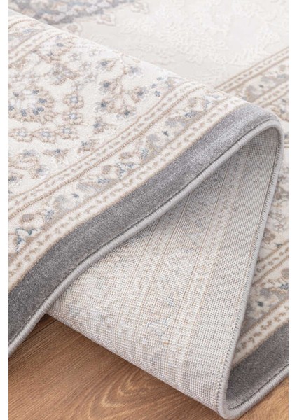 Amasra Açık Gri Halı Yumuşak Oturma Odası Salon Çocuk Odası Mutfak Halısı P1180 120 x 180 indirimleri