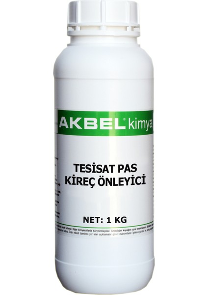 Tesisat Pas Kireç Önleyici 1 kg