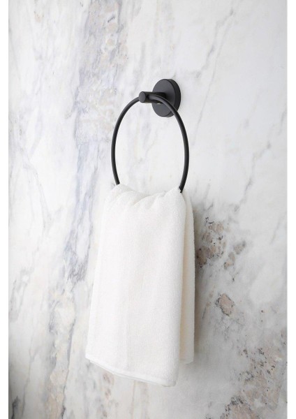 Siyah Yuvarlak Havluluk modelleri