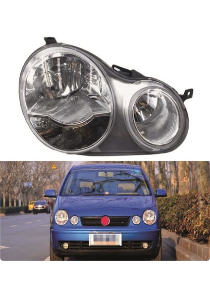 Vw Polo Sağ Far Lambası 2002-2005 Nilser