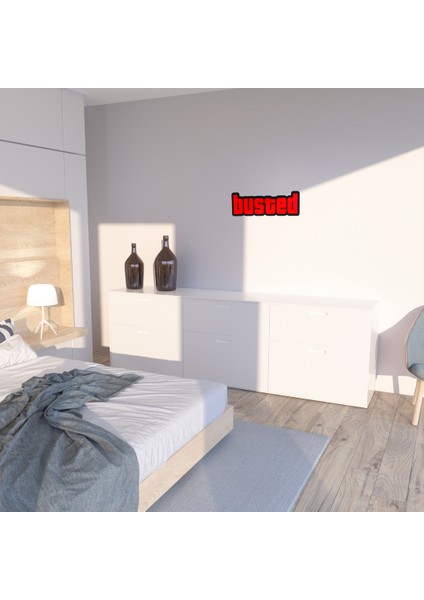 Busted Yazı Kabartmalı Mdftablo (40X15) modelleri