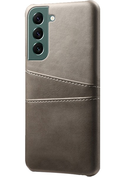 Samsung Galaxy S24 Pu+Sert Pc Koruyucusu Ikili Grey Telefon Kılıfı (Yurt Dışından) fiyatları