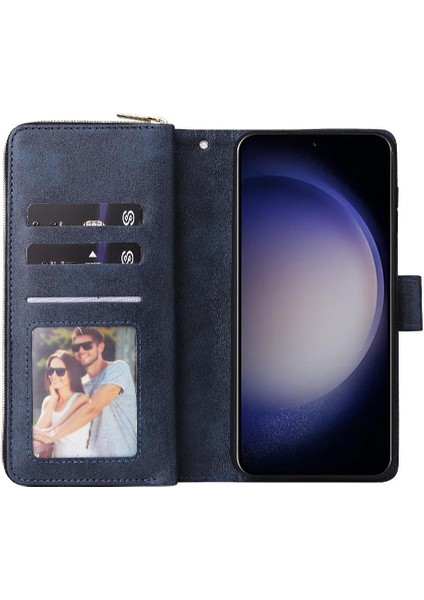 Samsung Galaxy S24 Cüzdan Durumda 9 Kart Yuvaları ile Kart Tutucu ile (Yurt Dışından) indirimleri