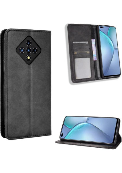 Infinix Sıfır 8 Cüzdan Manyetik Kapatma Pu Deri Için Kılıf (Yurt Dışından)
