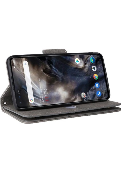 Oneplus Nord Manyetik Deri Kart Tutucu Fermuar Cüzdan Kapak Için Kılıf (Yurt Dışından) modelleri