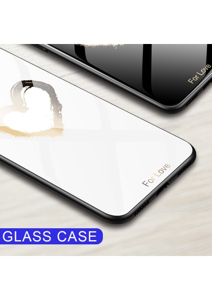 Samsung Galaxy S23 Fe Desen Baskılı Temsilli Cam Pc+Tpu Şok Absorpsiyon Aşk/beyaz Telefon Kılıfı (Yurt Dışından) fiyatları