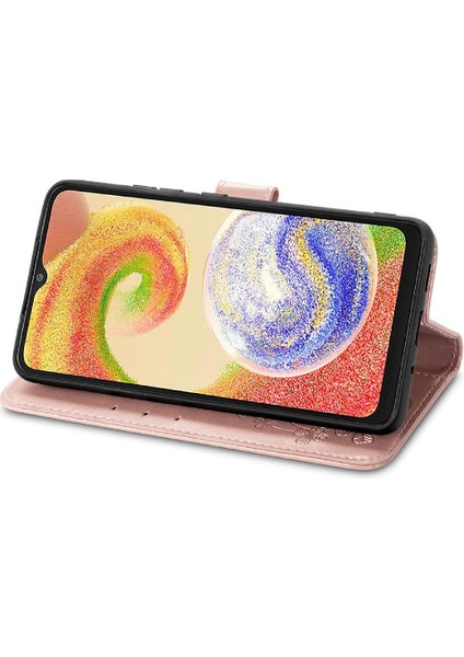 Samsung Galaxy A04 Zarif Iş Deri Kılıf Kısa Kayış (Yurt Dışından) modelleri