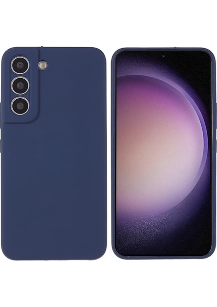 Samsung Galaxy S23+ Silikon Ipeksi Yumuşak Dokunmatik Dark Telefon Kılıfı (Yurt Dışından)