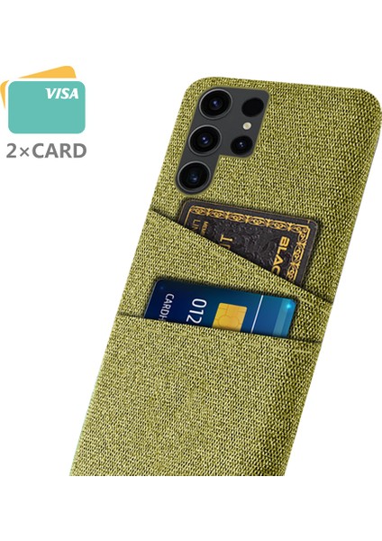 Samsung Galaxy S24 Ultra Pc+Bez Çift Sarı Telefon Kılıfı (Yurt Dışından) fiyatları