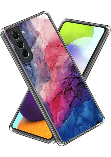 Samsung Galaxy S24 Imd Tpu Özet Mermer Baskılı Baskılı Anti Scratch Tarzı Telefon Kılıfı (Yurt Dışından)