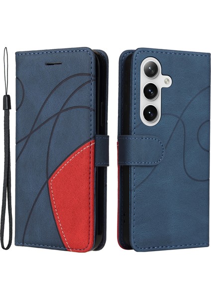 Samsung Galaxy S24 + Çift Renkli Spiling Telefon Kılıfı (Yurt Dışından)
