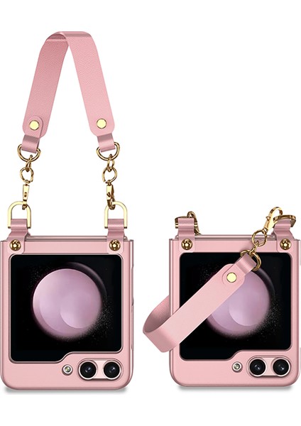 Samsung Galaxy Z 5 5g El Strap Pc Ultra Ince Koruyucu Entegre Küçük Ekranlı Film Telefon Kılıfı (Yurt Dışından)