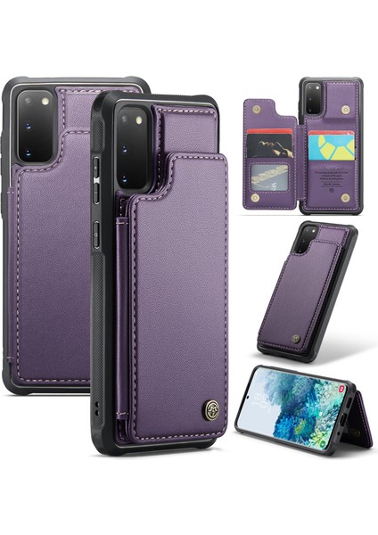 Samsung Galaxy S20 4g/5g Deri+Tpu Telefon Kılıfı (Yurt Dışından)