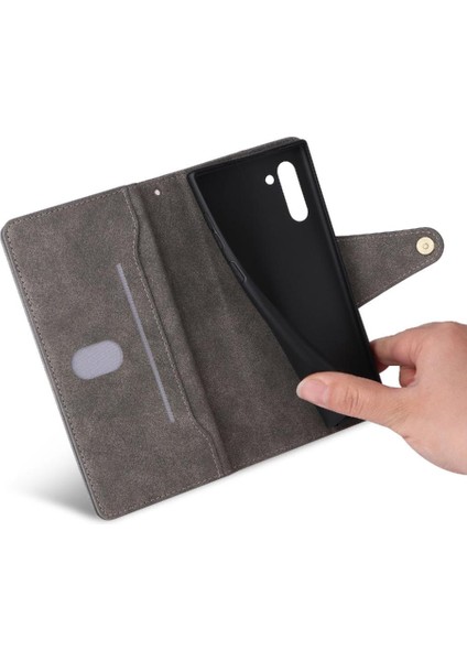 Samsung Galaxy Not 10 Için Kılıf Kart Tutucu Fermuar Cüzdan Kapak ile El (Yurt Dışından) indirimleri