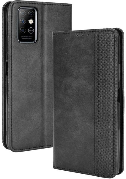 Infinix Not 8 Cüzdan Pu Deri Manyetik Kapatma Için Kılıf (Yurt Dışından)