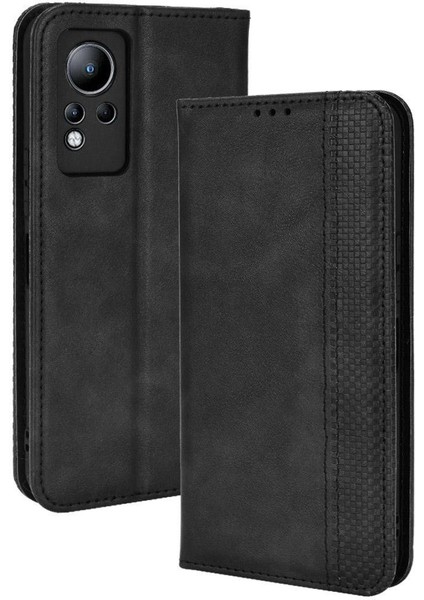 Infinix Not 11 Cüzdan Pu Deri Manyetik Kapatma Için Kılıf (Yurt Dışından)