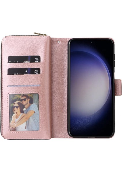 Samsung Galaxy S24 Cüzdan Durumda 9 Kart Yuvaları ile Kart Tutucu ile (Yurt Dışından) fırsatları