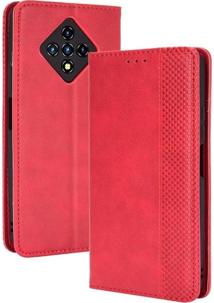 Infinix Sıfır 8 Cüzdan Manyetik Kapatma Pu Deri Için Kılıf (Yurt Dışından)