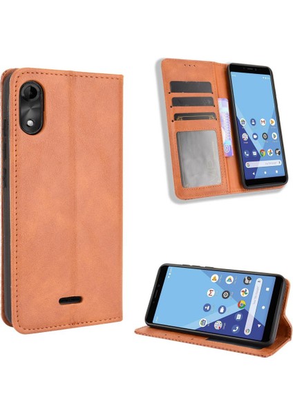 Wiko Y51 Cüzdan Pu Deri Manyetik Kapatma Için Kılıf (Yurt Dışından) fırsatları