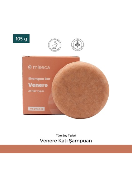 Venere Katı Şampuan Tüm Saç Tipleri 105 gr