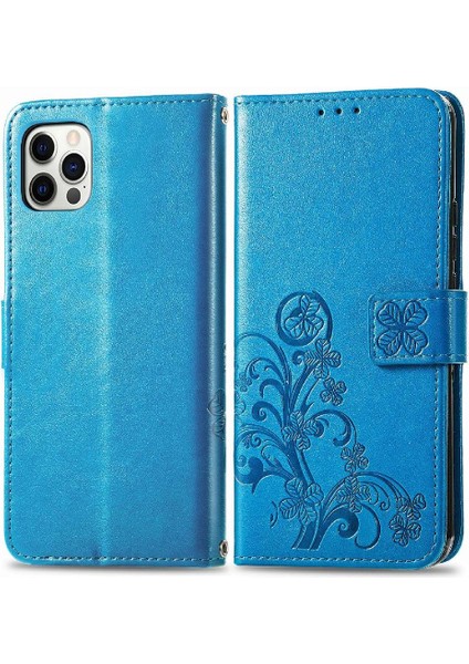 Iphone 12 Için Kılıf Promax Deri Kılıf Zarif Iş Çevirme Kapağı Dört (Yurt Dışından)