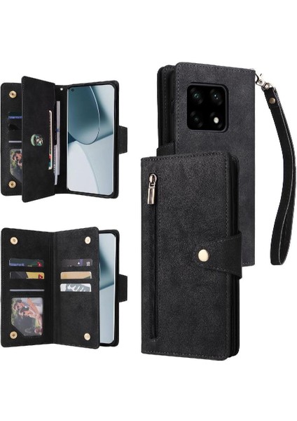 El Kayışı Kart Tutucu Manyetik Deri ile Oneplus 10 Pro 5g Için Kılıf (Yurt Dışından)