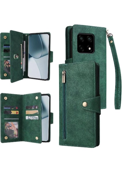 El Kayışı Kart Tutucu Manyetik Deri ile Oneplus 10 Pro 5g Için Kılıf (Yurt Dışından)