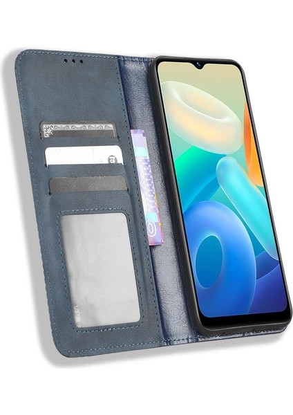 Vivo Y02S Manyetik Kapatma Pu Deri Cüzdan Için Kılıf (Yurt Dışından) fırsatları