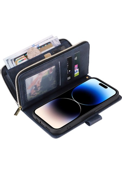 9 Kart ile El Kayışı Cüzdan Kılıf ile iphone 14 Pro Kart Tutucu Için Kılıf (Yurt Dışından) fırsatları
