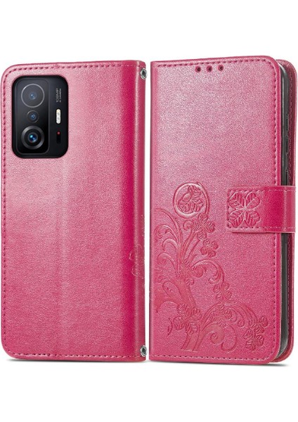 Xiaomi 11T/11T Pro Kısa Kayış Zarif Iş Çevirme Kapağı (Yurt Dışından)