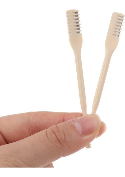 2 Adet Burun Saç Temizleme Derecesi Dönen Çift Kafa Burun Saç Düzeltici (Yurt Dışından)