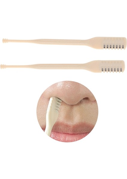 2 Adet Burun Saç Temizleme Derecesi Dönen Çift Kafa Burun Saç Düzeltici (Yurt Dışından) modelleri