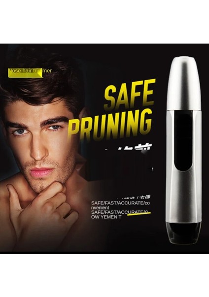 Şerit Stili Elektrikli Burun Saç Düzeltici Uygulama Tıraş Makinesi Clipper Erkek Kadın Kulak Boyun Kaş Düzeltici Tıraş Makinesi Adam Temiz Düzeltici Jilet Sökücü Kiti (Yurt Dışından)