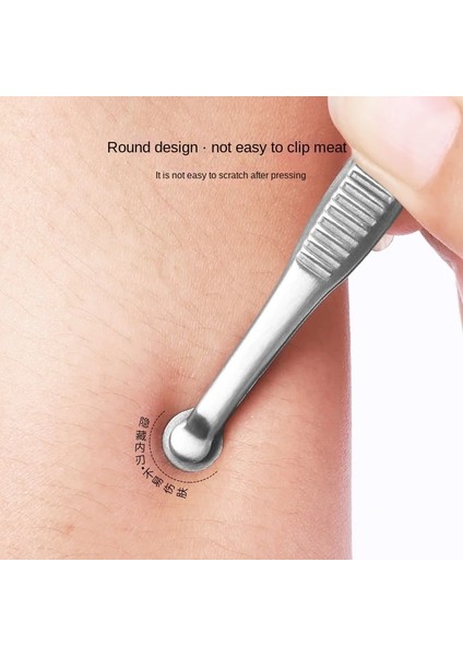 Mor Tarzı Evrensel Burun Saç Kesme Cımbız Paslanmaz Çelik Kaş Burun Saç Kesim Manikür Yüz Kırpma Makeuors Giyotin (Yurt Dışından) fırsatları