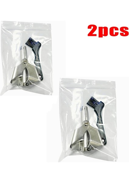 2 Adet Paslanmaz Çelik Manuel Burun Kulak Tüy Temizleme Aleti (Yurt Dışından)