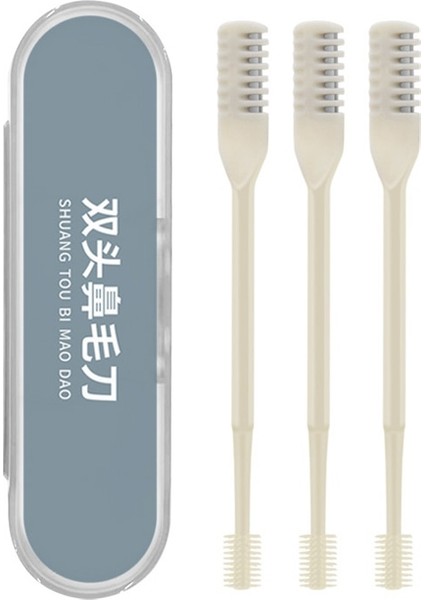 B Tarzı 360 Derece Dönen Çift Kafa Burun Saç Düzeltici Burun Epilasyon Kırpma Yıkanabilir Taşınabilir Burun Kulak Saç Düzeltici Araçları (Yurt Dışından)