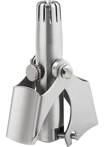 Gümüş Tarzı Erkekler Için Burun Düzeltici Yeni Paslanmaz Çelik Manuel Düzeltici Jilet Tıraş Makinesi Yıkanabilir Burun Kulak Saç Düzeltici Profesyonel Ors (Yurt Dışından)