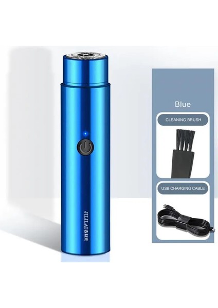 B01 Tarzı 1 Takım Şarj Edilebilir Burun Saç Düzeltici Elektrikli Erkek Tıraş Makinesi Tıraş Makinesi Burun Kulak Saç Düzeltici Clipper Çift Bıçaklı Epilasyon Jilet Sakal (Yurt Dışından)