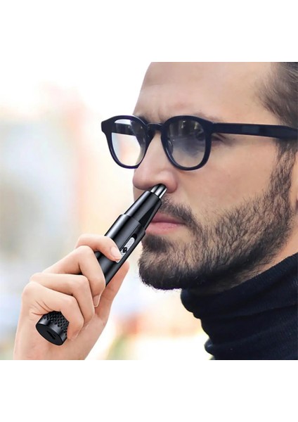 B01 Tarzı 1 Takım Şarj Edilebilir Burun Saç Düzeltici Elektrikli Erkek Tıraş Makinesi Tıraş Makinesi Burun Kulak Saç Düzeltici Clipper Çift Bıçaklı Epilasyon Jilet Sakal (Yurt Dışından) fiyatları