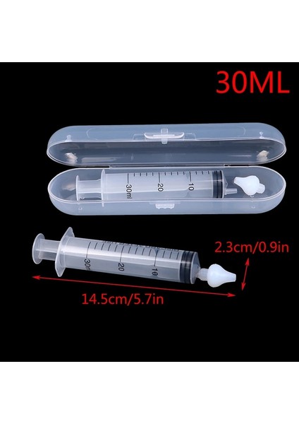 30 ml Tarzı 2 Adet ml Bebek Bakımı Burun Temizleyici Iğne Tüpü Bebek Temiz Rinit Burun Yıkama (Yurt Dışından)