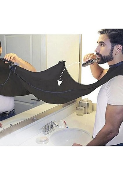 Sarı Stil cm Adam Banyo Önlüğü Siyah Sakal Önlük Düzeltici Saç Tıraş Önlüğü Su Geçirmez Tıraş Sakal Bezi Ev Temizlik (Yurt Dışından) fırsatları