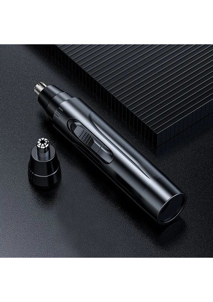 Siyah Stil Erkekler ve Kadınlar Için Siyah Elektrikli Burun Kılı Düzeltici Düşük Gürültü Yüksek Torklu Yüksek Hızlı Motor Yıkanabilir Burun Kılı ile Mevcuttur (Yurt Dışından) indirimleri