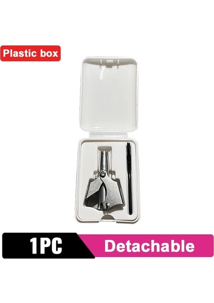 Yeşil Erkekler İçin Paslanmaz Çelik Manuel Burun Kulak Tüy Temizleme Aleti (Yurt Dışından)